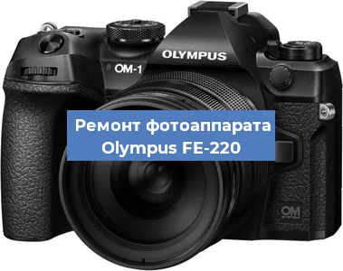 Замена вспышки на фотоаппарате Olympus FE-220 в Краснодаре
